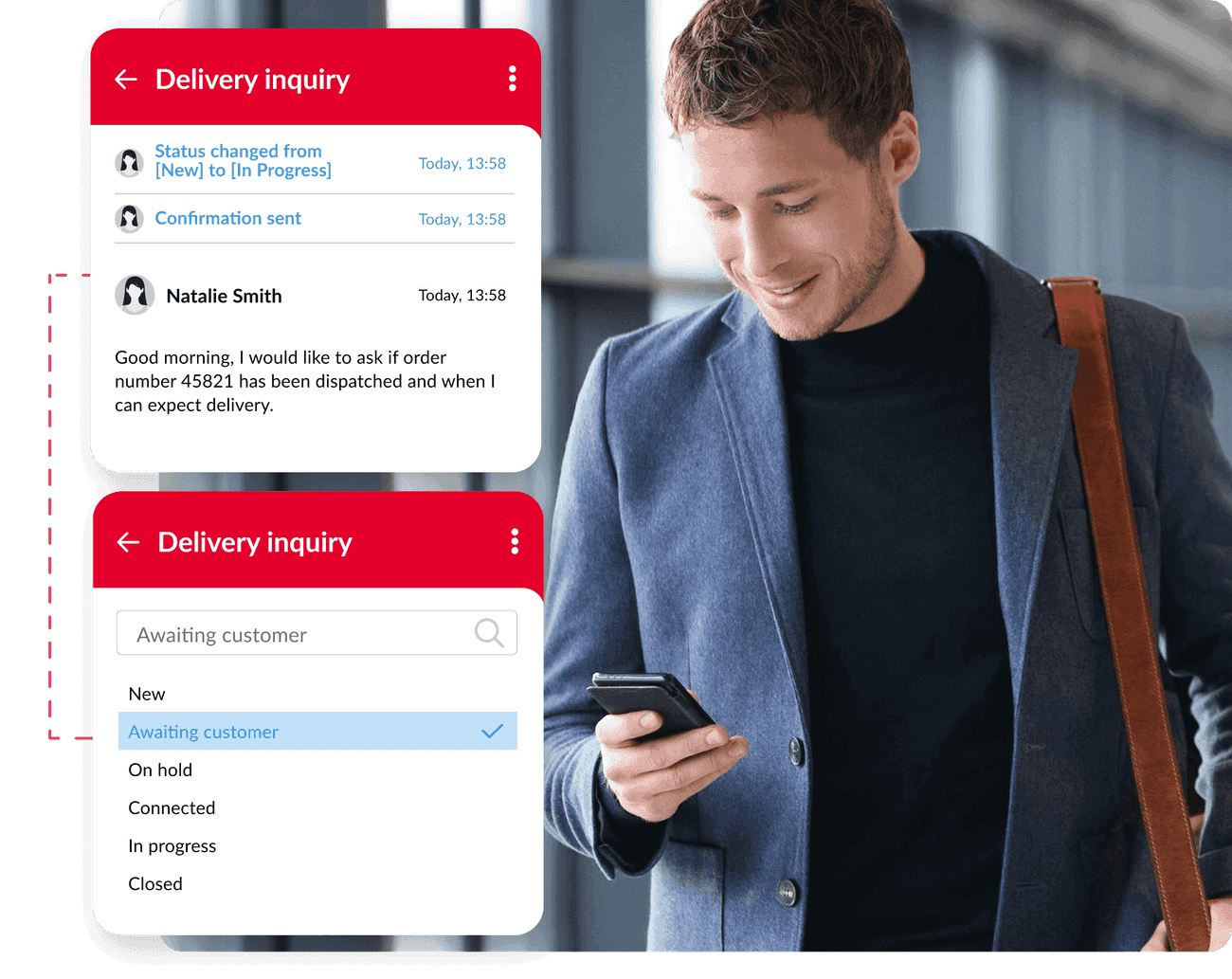 ticketing in the magazine