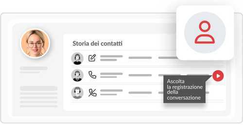 Personalizza il contatto con il cliente