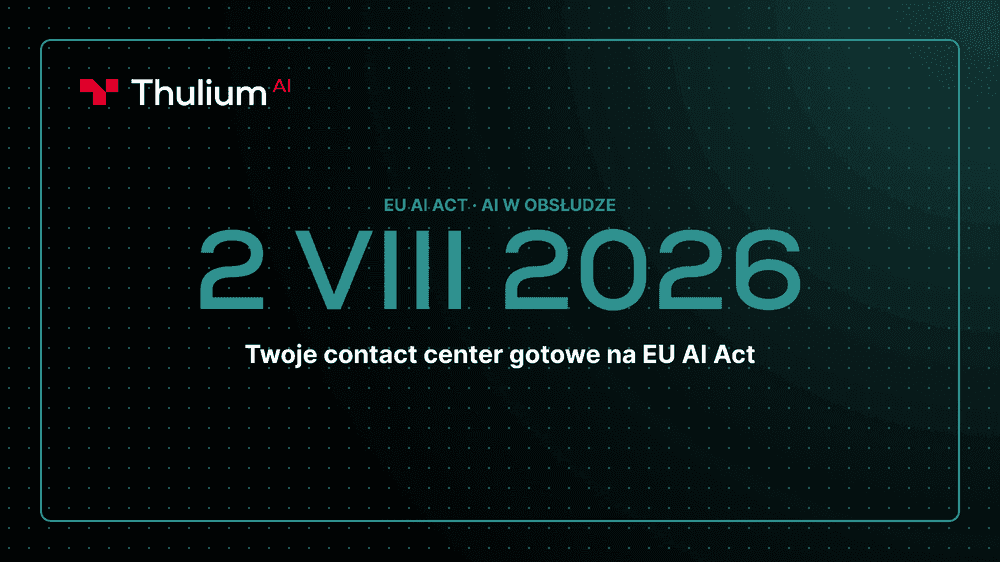 AI Act w contact center Thulium