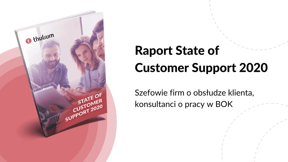 Raport State of customer support 2020