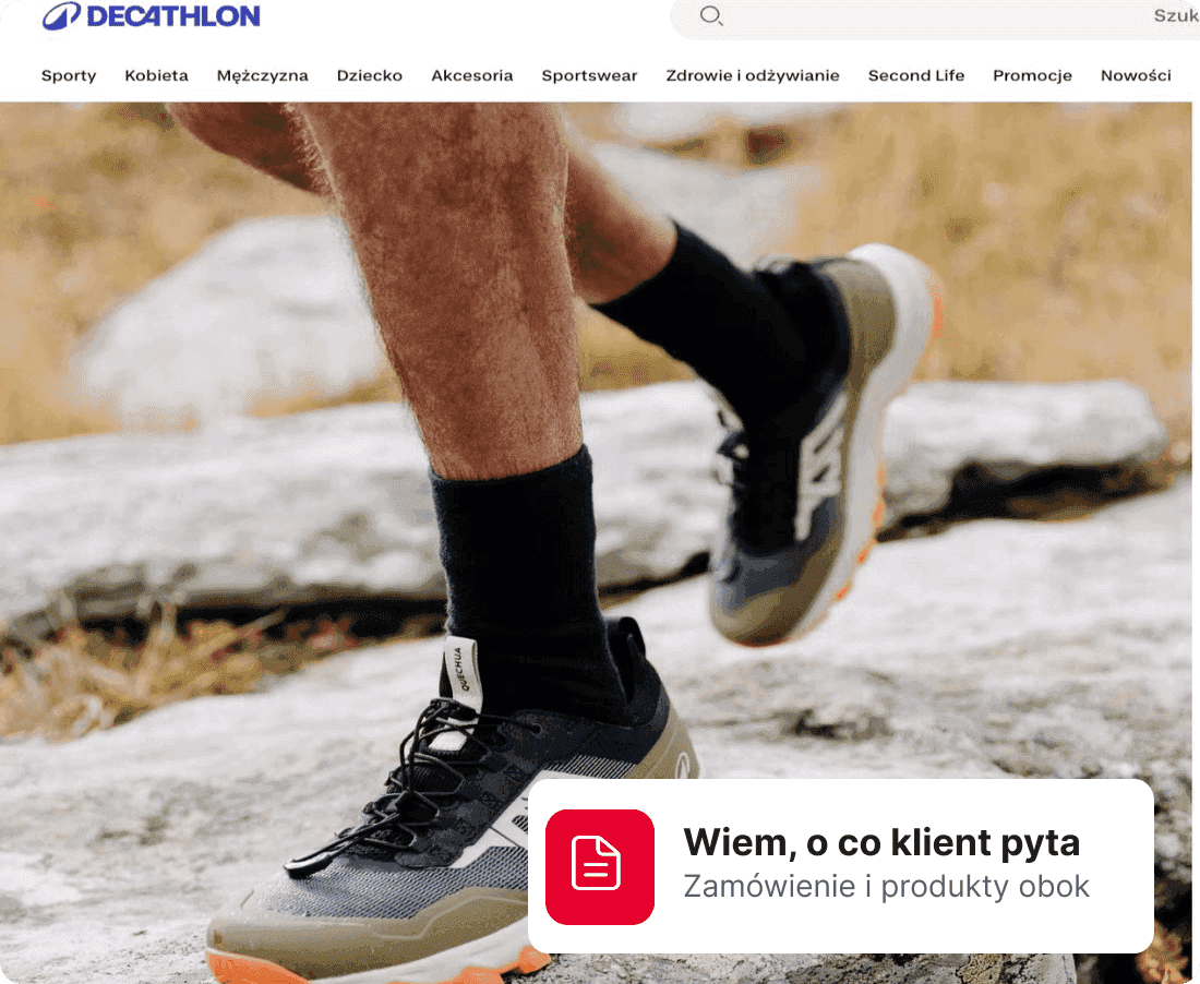 Obsługa klienta na Decathlon