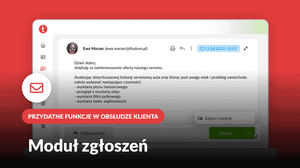 Moduł zgłoszeń