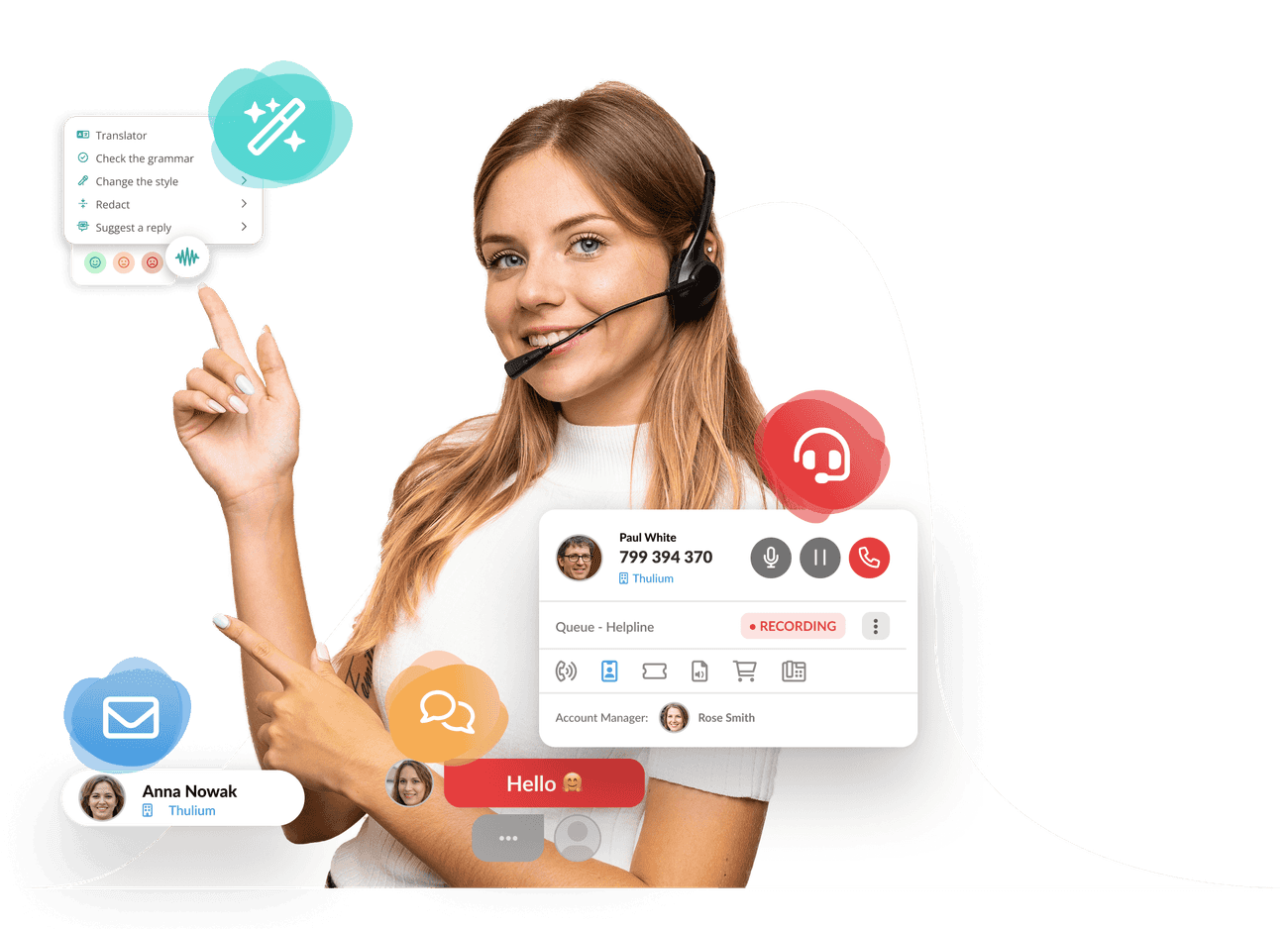 contact center Thulium