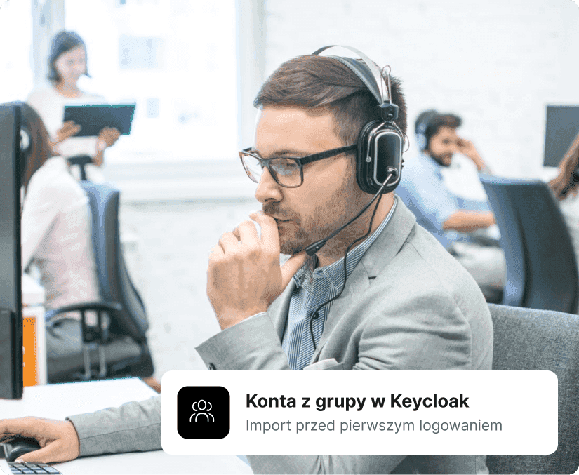 Konta zakładane w Keycloak