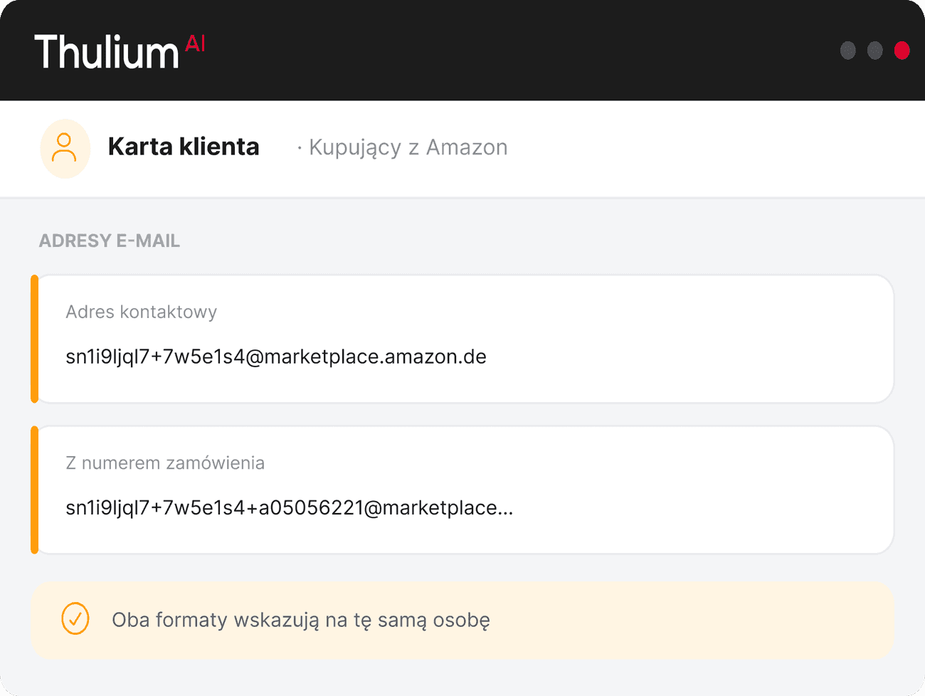 jak zintegrować Thulium z Amazonem?