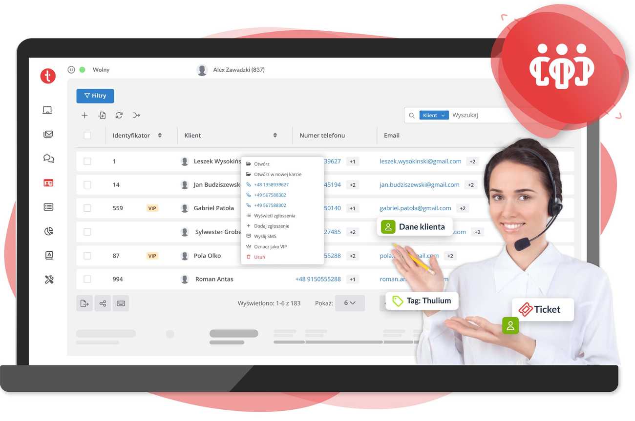 system CRM obline Thulium