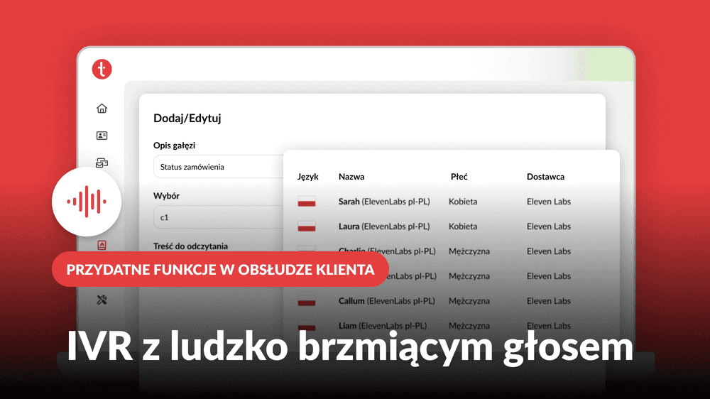 IVR z ludzko brzmiącym głosem