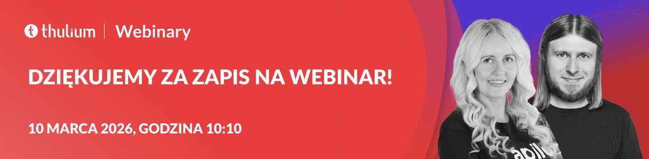 dziękujemy za rejestrację na webinar