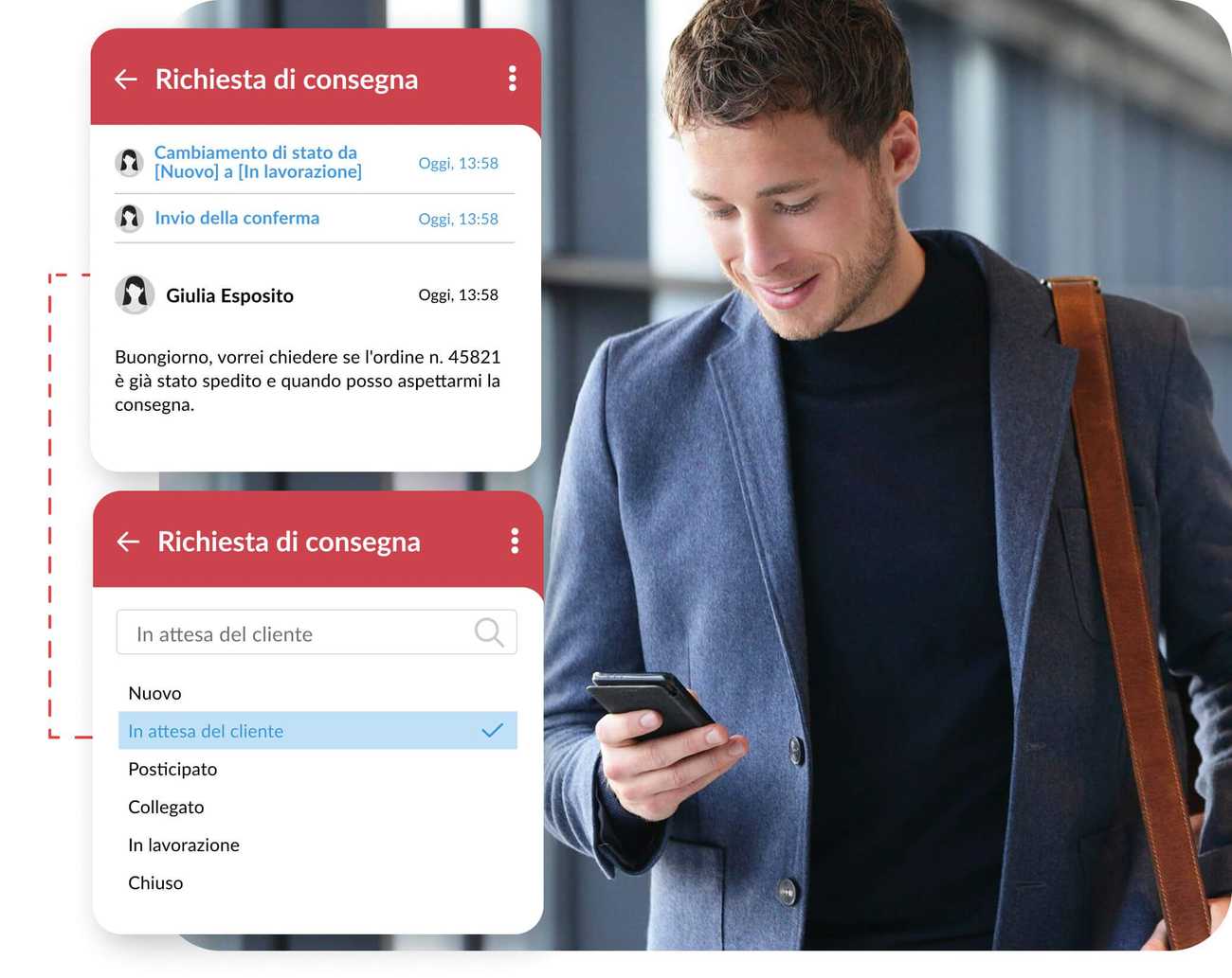 ticketing in the magazine