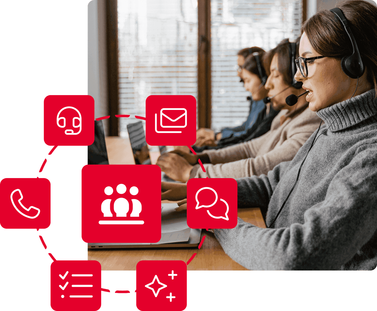 CRM call center