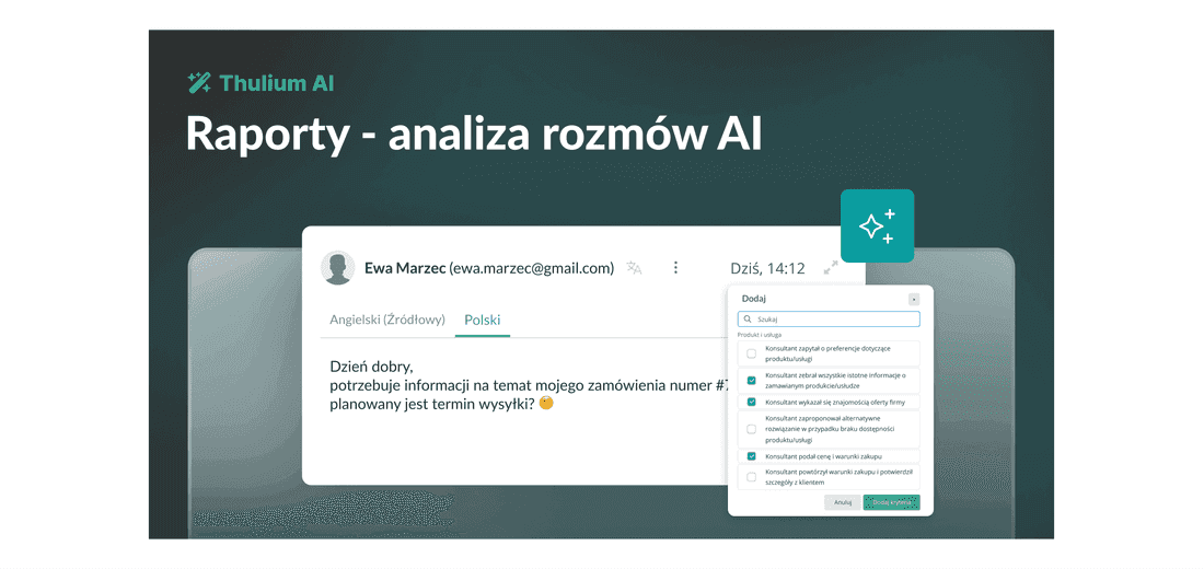 analiza rozmów AI