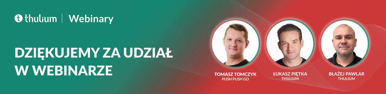 dziękujemy za udział w webinarze
